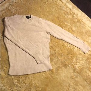 Cream colored banana republic sweater